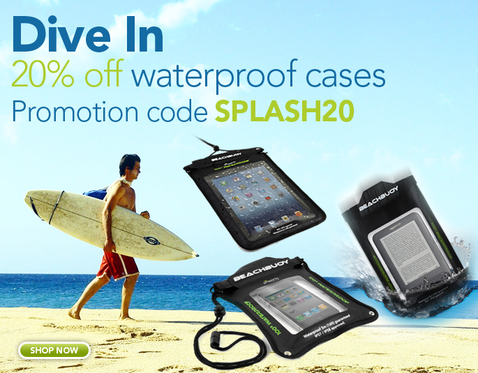 20% off waterproof cases