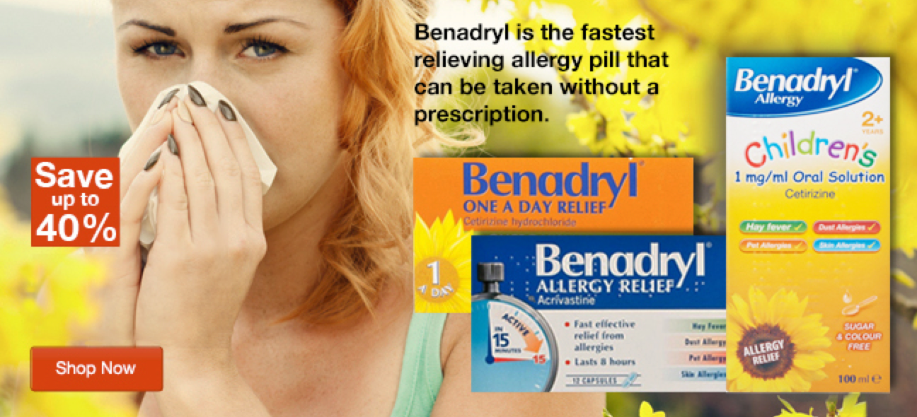 Save Up To 40% Off Benadryl Products